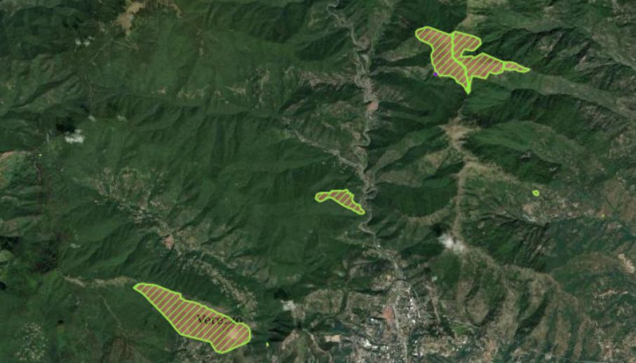 Aree percorse dal fuoco anno 2023