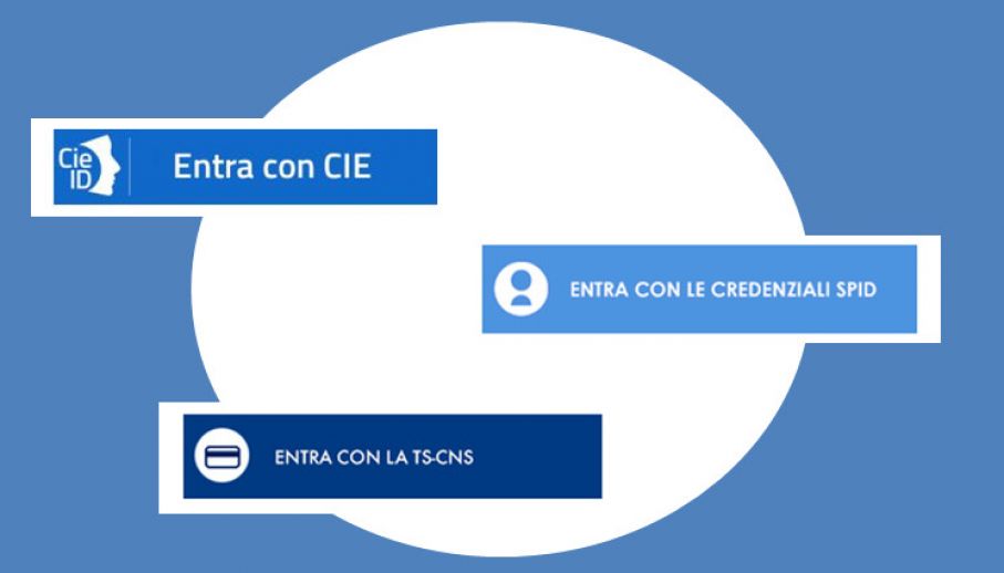 Accesso servizi web con SPID, CNS o CIE